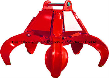 จีน High Performance Excavator Spare Parts Hydraulic Orange Peel Grab For Various Brands ผู้ผลิต