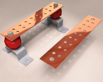 จีน M , Y2 , Y , T Perforated Portable Ground Copper Flat Bar For Loading Machine , Electric Equipment ผู้ผลิต