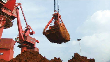 จีน Two Jaw Hydraulic Clamshell Grab Bucket For Excavator Equipment , Heavy Steel Parts ผู้ผลิต