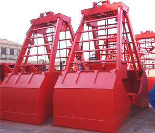 จีน Ship Deck Crane Single Rope Grab Mechanical Control for Loading Dry Bulk Cargo ผู้ผลิต