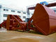 3.2T Two Jaw Mini Excavator Grab With Alloy Steel , Grab Bucket For Construction Site ผู้ผลิต