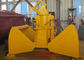 Construction Equipments Excavator Clamshell Hydraulic Grab Bucket Customized Color ผู้ผลิต