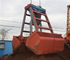 Bulk Materials Loading Wireless Remote Controlled Clamshell Grab Bucket For Cranes ผู้ผลิต