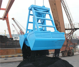 จีน Marine Grab Wireless Remote Control Coal Grab On Deck Crane , Customized Color ผู้ผลิต