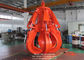 10T Electro Hydraulic Orange Peel Crane Grabs For Steel Scrap High Efficiency ผู้ผลิต