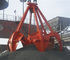 16T Ropes Mechanical Orange Peel Grab 5m³  for Loadiing Sand Stone / Steel Scraps and Ore ผู้ผลิต