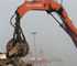 Hydraulic or Mechanical Excavator Orange Peel Grab for Handling Scrap Metal , Waste Lump ผู้ผลิต