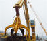 1.25m³  Excavator Grab Attachment Orange Peel Excavator Grab Bucket for Loading Steel Scrap ผู้ผลิต